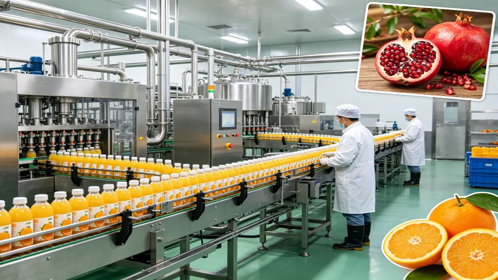 Jak zbudować linię do produkcji soków, która obsługuje wiele rodzajów owoców