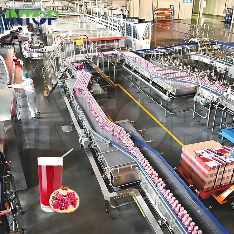 Linia do produkcji soku z granatów