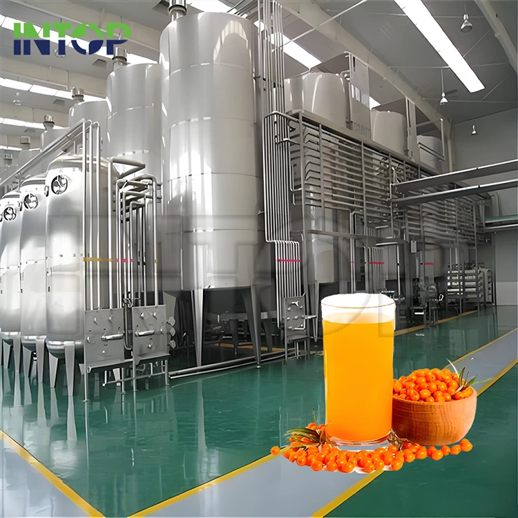 Linia do produkcji soku z rokitnika